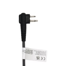 ACCESSORY KIT,HEADSET CABLE FOR DIGITAL GP300, 2 PIN PLUG COMPATIBLE WITH RETAINER — AY000308A02