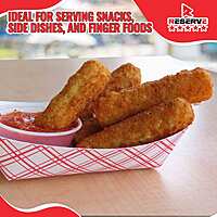 Reserve Paper Food Boat Trays 5lb Red Checkered 20/25