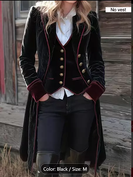 Retro Long Jacket