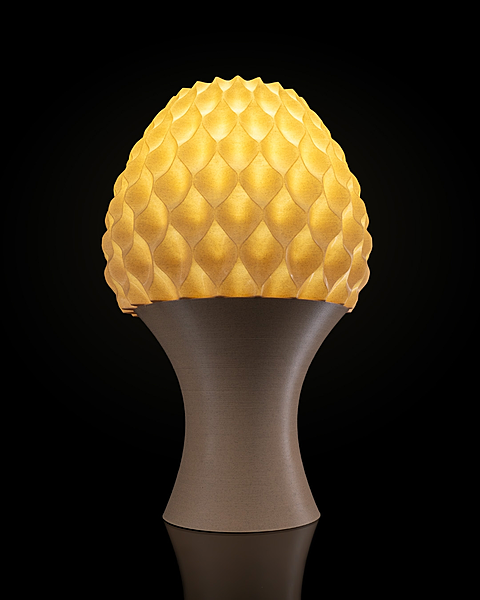Reversed Diamond Table Lamp