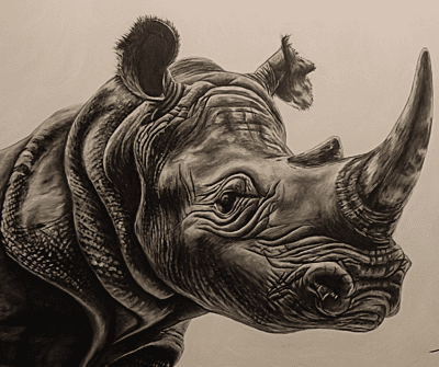 Save The Rhino by Tiffany Maré