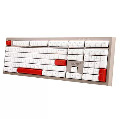 POWER X USB WIRED KEYBOARD MODEL- PWX-ULTRAKEYS 108 WHITE