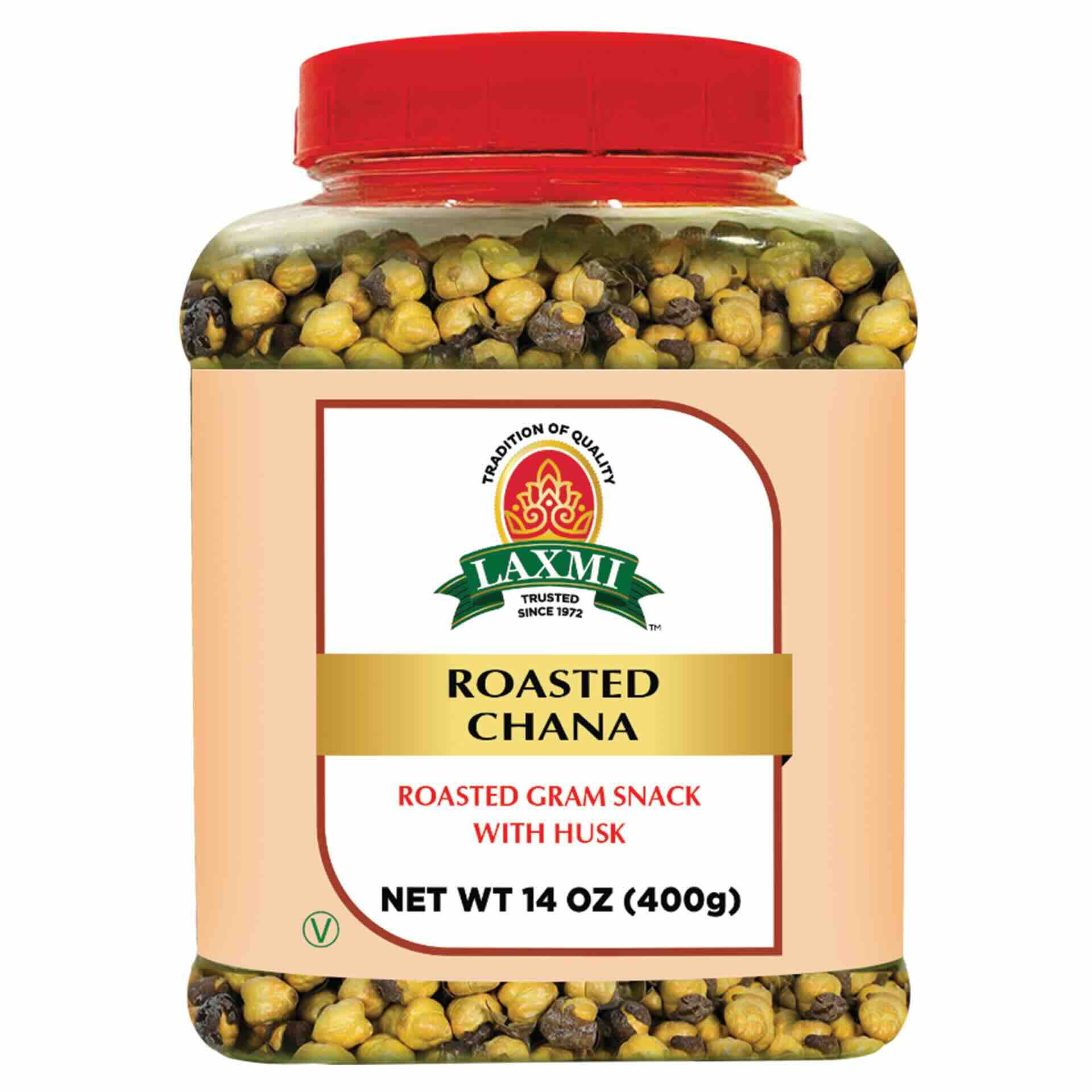 Roasted chana with skin 400gm