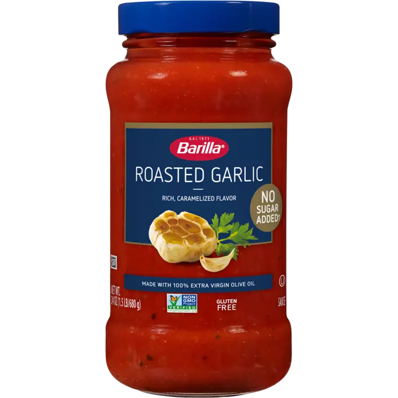 Barilla roasted garlic sauce