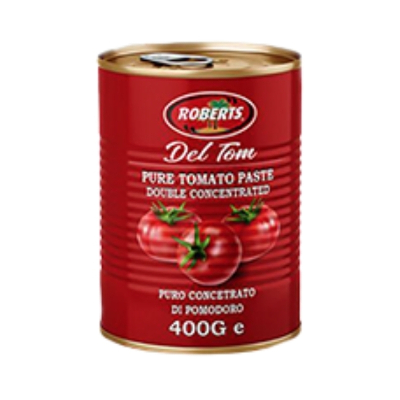 10100 Roberts Del Tom Tomato Paste 400g X 24