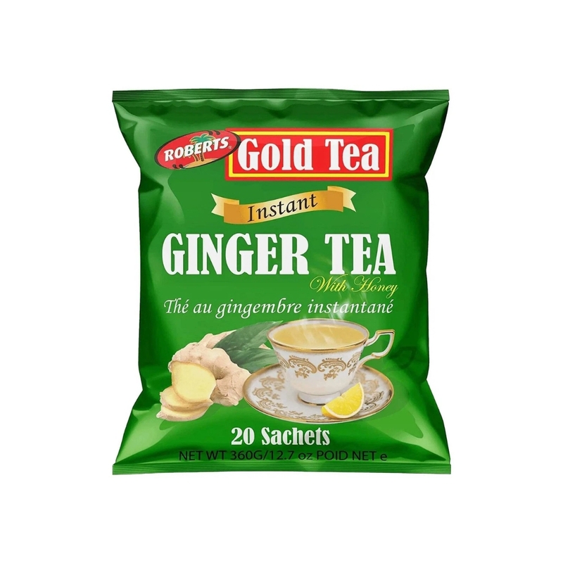 10232 Roberts Gold Tea Ginger Tea 18g X 20 X 12