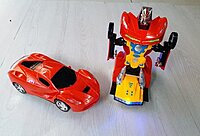 Robot Races 2-in-1 Car - Red