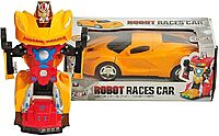 Robot Races 2-in-1 Car - Yellow