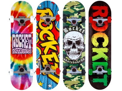 Rocket Complete Skateboard - Flashback Mini