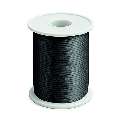 Cordon Seda 1Mm Col 02 Negro Rollo X 144 Yardas