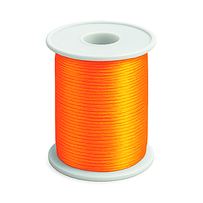 Cordon Seda 1Mm Col 31 Naranja Rollo X 144 Yardas