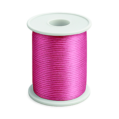 Cordon Seda 1Mm Col 51 Fucsia Rollo X 144 Yardas