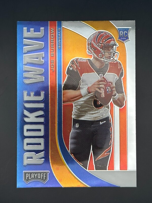 Joe Burrow 2020 Playoff Rookie Wave Bengals RC