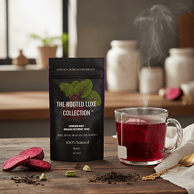 The Rooted Luxe Collection™—Crimson Ease™ The Rooted Luxe Collection™—Crimson Ease™