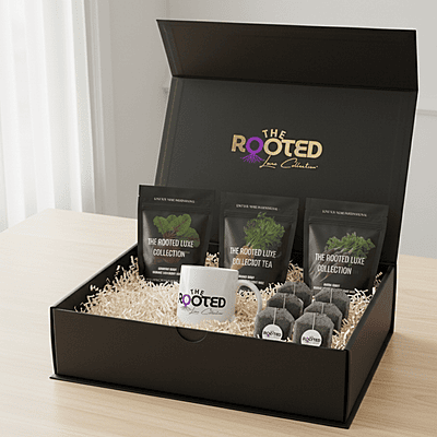 Rooted Luxe™ Introductory Tea Kit — Pre-Sale Now Open Rooted Luxe™ Introductory Tea Kit — Pre-Sale Now Open