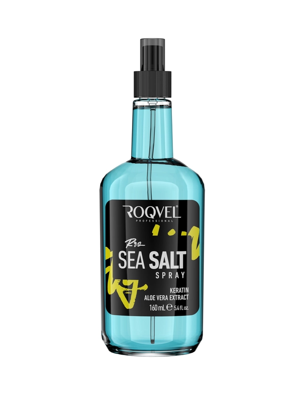 Roqvel Sea Salt Spray with keratin and aloe for soft waves and volume