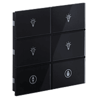 EAE KNX Switch Rosa Soild Series 3 Fold