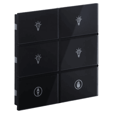 EAE KNX Switch Rosa Soild Series 3 Fold