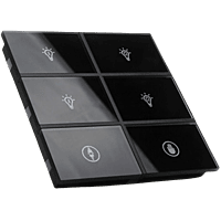 EAE KNX Switch Rosa Soild Series 3 Fold