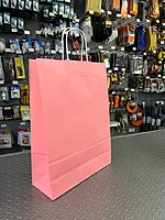 Bolsa Lisa Kraft con Agarradera Rosa XL 12"x4.5"x16.5"