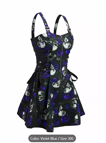Rose Print Dress