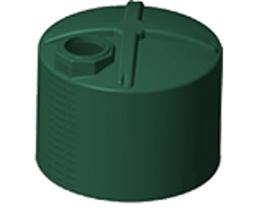 Snyder Industries 1600 Gallon Green Vertical Water Tank