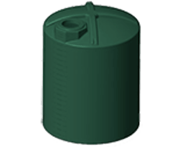Snyder Industries 4100 Gallon Green Vertical Water Tank
