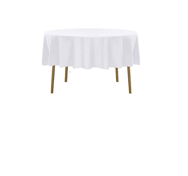 Tablecloths Round polyester 5 ft Table Covers Standard / Manteles redondos pulg cubiertas 5