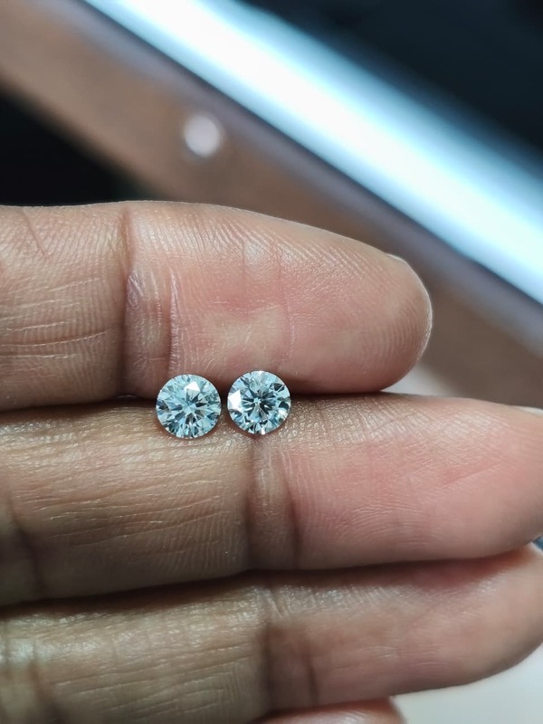 0.50ct each TCW 1.00ct