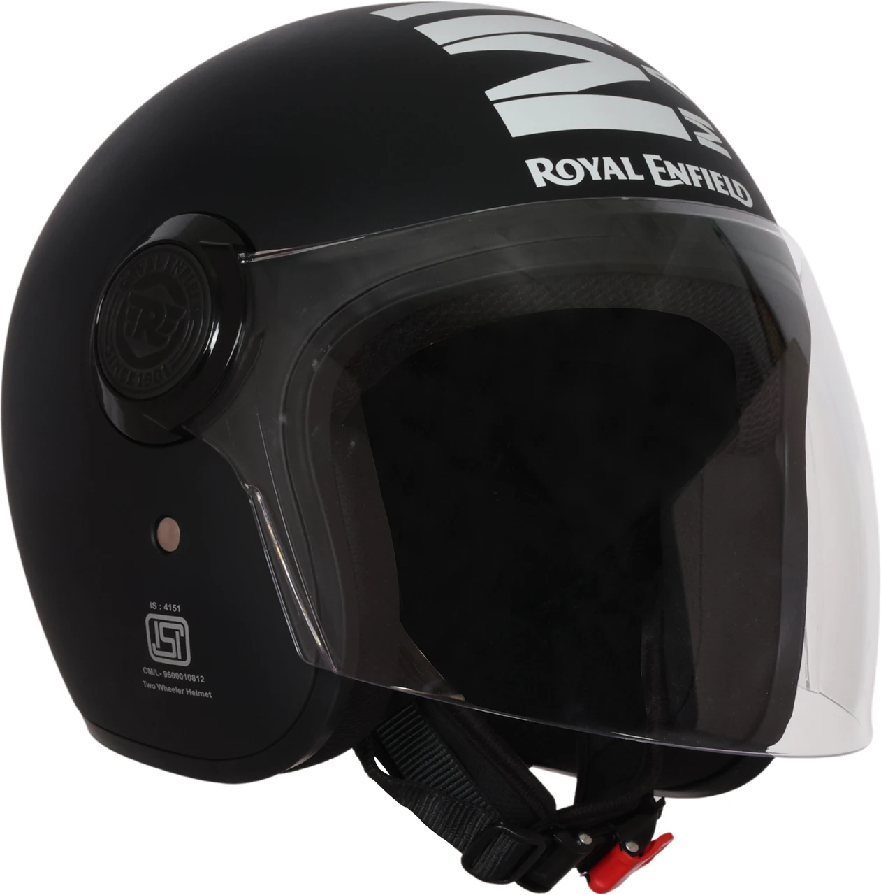 ROYAL ENFIELD COPTER OF SOLID ID ABS MATT BLACK/WHITE XL ROYAL ENFIELD COPTER OF SOLID ID ABS MATT BLACK/WHITE XL