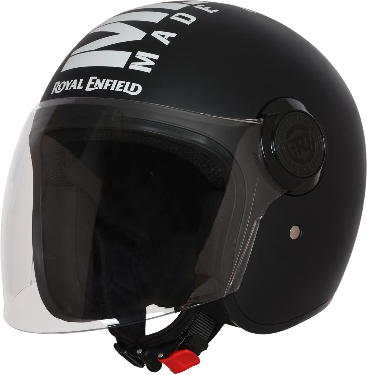 ROYAL ENFIELD COPTER OF SOLID ID ABS MATT BLACK/WHITE XL ROYAL ENFIELD COPTER OF SOLID ID ABS MATT BLACK/WHITE XL