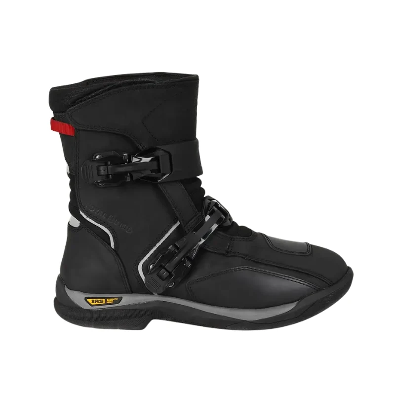 ROYAL ENFIELD WANDERER RIDING BOOT BLACK SIZE-10UK