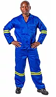 Hybrid Poly Cotton Conti Suit with Reflective