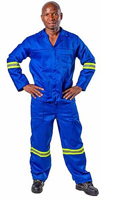 Hybrid Poly Cotton Conti Suit with Reflective