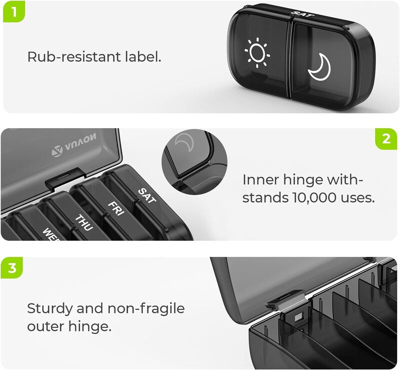 XL Weekly Pill Organizer