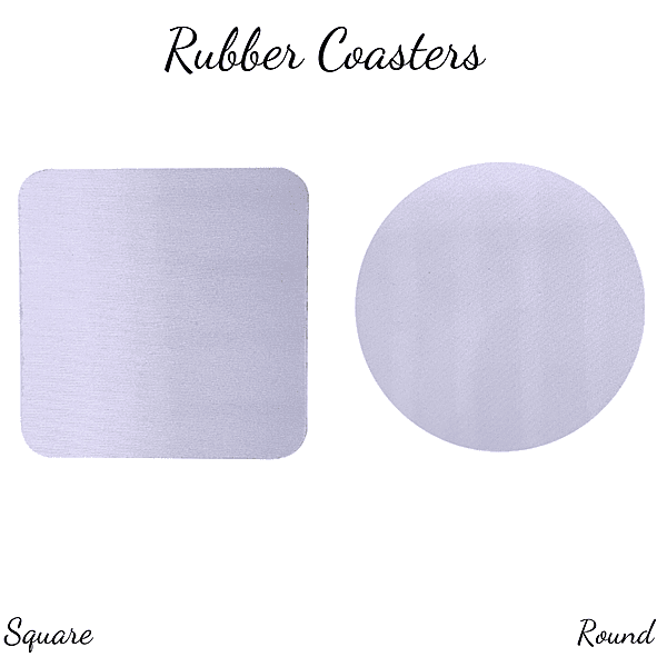 Coasters Rubber