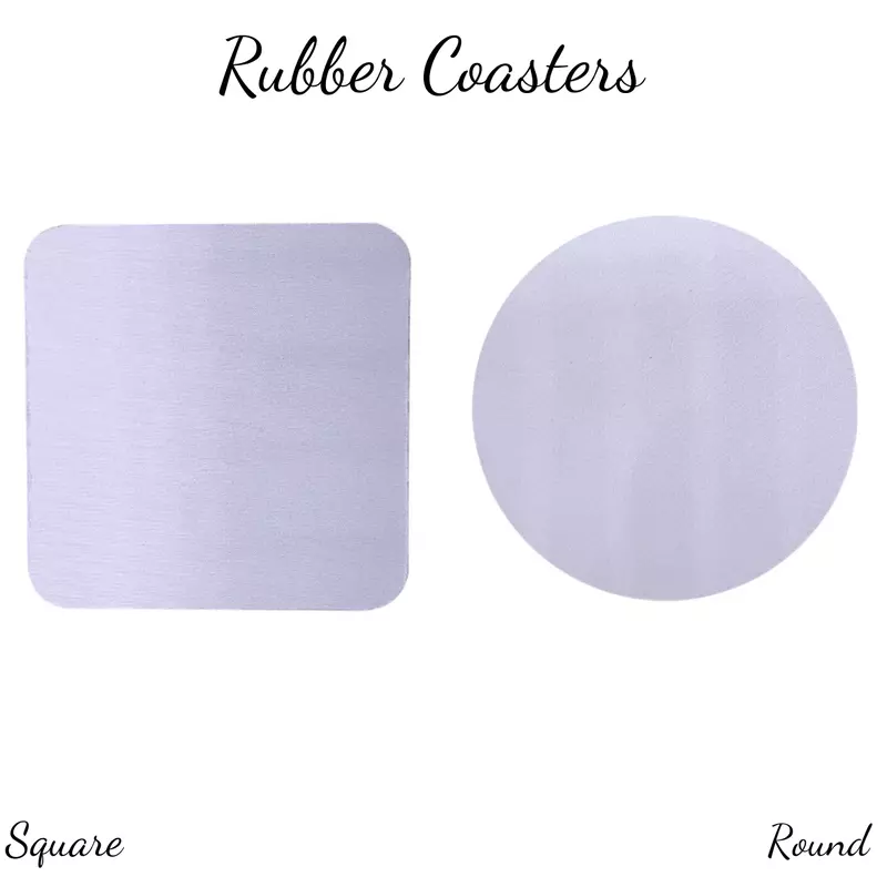 Coasters Rubber