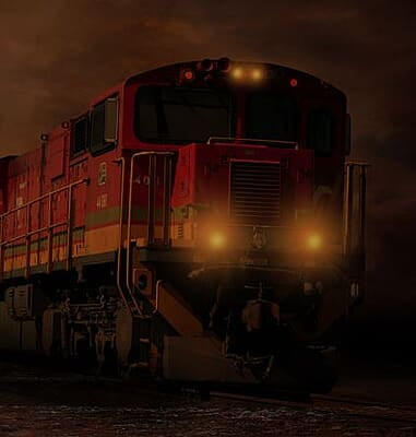Runaway train never going back again by Michelle