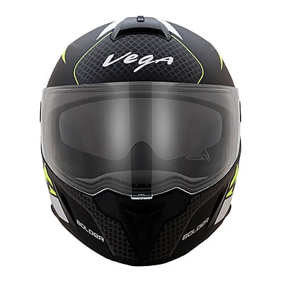 VEGA RYKER D/V BOLDER DULL BLACK NEON YELLOW (M)