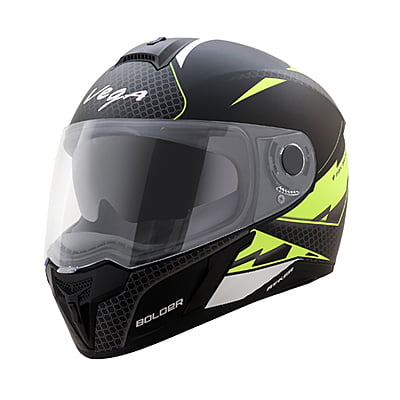 VEGA RYKER D/V BOLDER DULL BLACK NEON YELLOW (M)