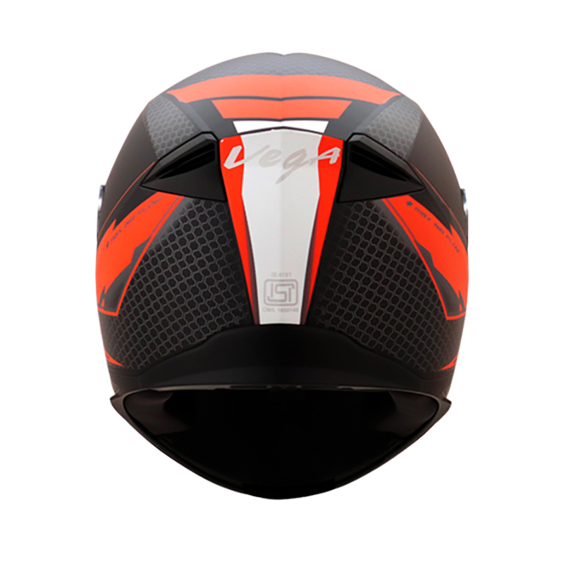 VEGA RYKER D/V BOLDER DULL BLACK ORANGE M