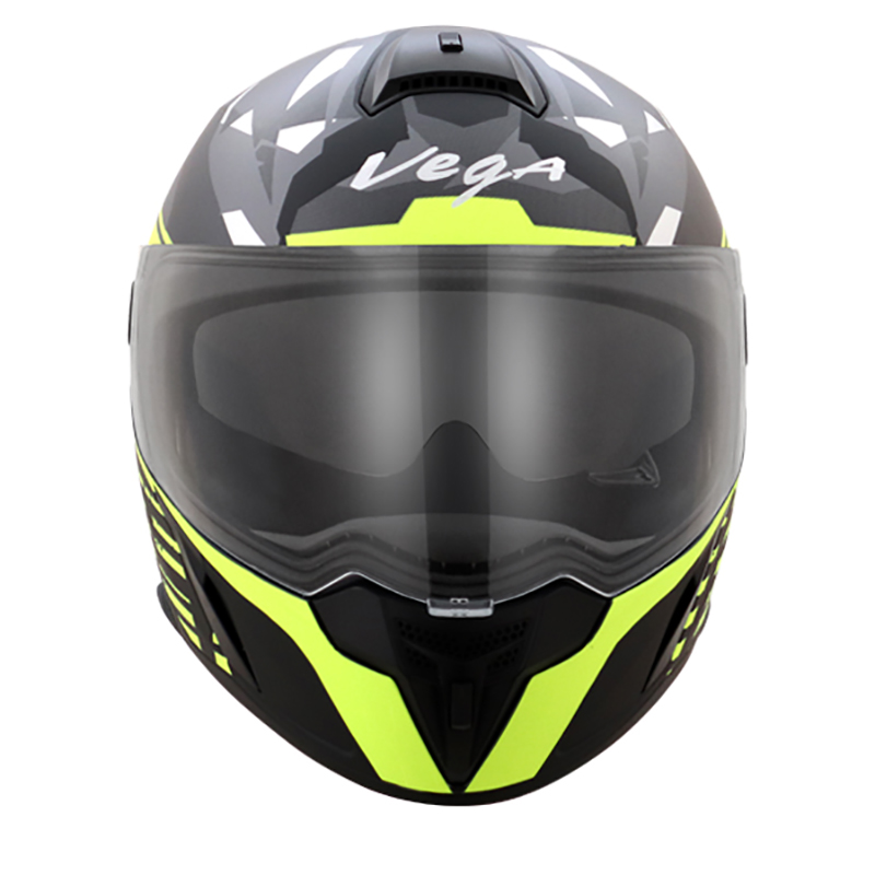 VEGA RYKER D/V CAMO DULL BLACK NEON YELLOW-M