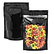 Bolsas de Barrera con Fondo Plano - 6 x 9 x 3", Ultratransparentes, Respaldo Negro Bolsas de Barrera con Fondo Plano - 6 x 9 x 3", Ultratransparentes, Respaldo Negro