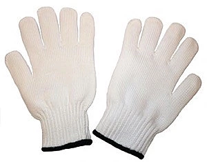 Medium weight, 100% polyester string knit