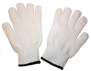 Medium weight, 100% polyester string knit