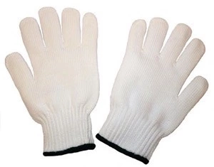 Medium weight, 100% polyester string knit