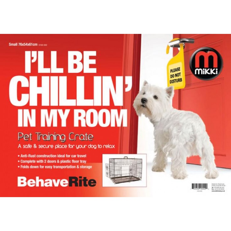 MIKKI TWO DOOR CRATE SMALL - 76X54X61CM MIKKI TWO DOOR CRATE SMALL - 76X54X61CM