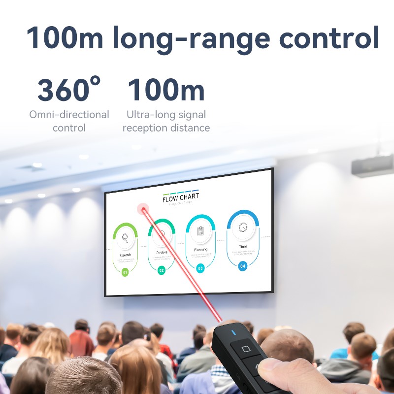 DELI ES001 LASER PRESENTER PEN RED LIGHT