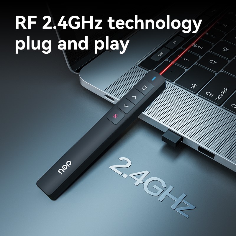 DELI ES001 LASER PRESENTER PEN RED LIGHT