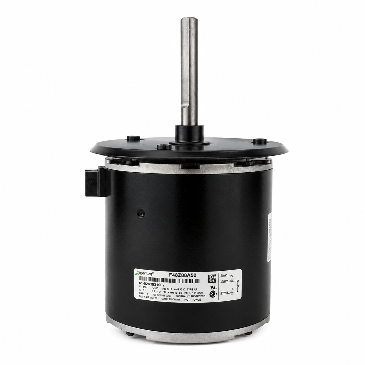 Motor Condensador 1/3Hp, 850Rpm, Flecha 5/8, F48Z88A50, 10Uf,440V,1.1A, SUSTITUYE A MODELO SI-02432031002 - S1-6008085